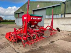 Kuhn HR404 Power Harrow Combination Drill with Weaving Tine Drill