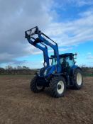 2020 New Holland T6.145 c/w MX-U410 Loader