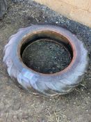 Single Goodyear 9-24 tyre