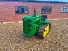 1952 John Deere MC petrol metal tracked crawler with 12