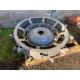 Spade lug wheel with Massey Ferguson centre - Image 1 of 2