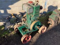 Bamfords EG/SG petrol stationary engine NB: Comes with manual