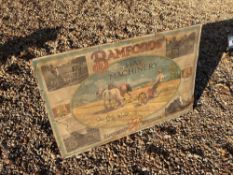 Bamfords Hay Machinery advertising display board 34