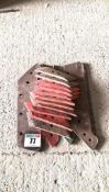 Qty of Kverneland plough spares