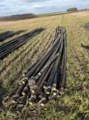 24 x Irrifrance solid set sprinkler pipe plus bung (circa 9m length)
