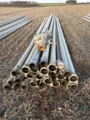 25 x 5inch Irrifrance aluminum pipe (circa 9m length)