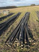 24 x Irrifrance solid set sprinkler pipe plus bung (circa 9m length)