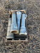 Qty of 4inch to 5inch connectors