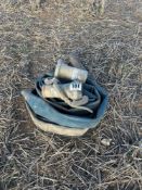 Lay flat pipe and fittings