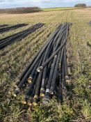 24 x Irrifrance solid set sprinkler pipe plus bung (circa 9m length)