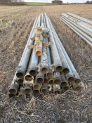 25 x 5inch Irrifrance aluminum pipe (circa 9m length)