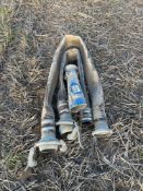 Lay flat pipe and fittings