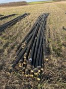 24 x Irrifrance solid set sprinkler pipe plus bung (circa 9m length)