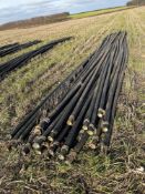 24 x Irrifrance solid set sprinkler pipe plus bung (circa 9m length)