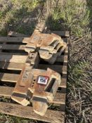 6 x MF 40kg wafer weights