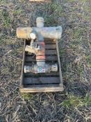 On/off valve for solid set irrigation c/w pressure valve