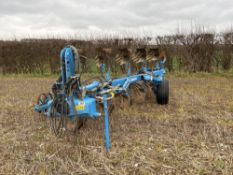 2017 Lemken Juwel 8, 5 furrow plough c/w flexpack, slatted mouldboard (W52 equiv), manual vari width