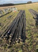 25 x Irrifrance solid set sprinkler pipe plus bung (circa 9m length)