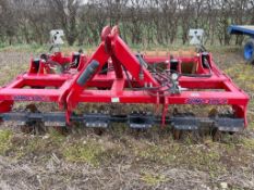 2017 Sumo low disturbance subsoiler, 3m c/w 6 auto reset legs + multipacker, serial: AG289