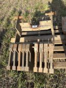 9 x 45kg weight frame to fit Massey Ferguson