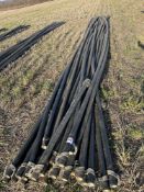 24 x Irrifrance solid set sprinkler pipe plus bung (circa 9m length)