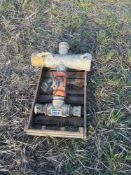 On/off valve for solid set irrigation