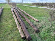 5 x telegraph poles