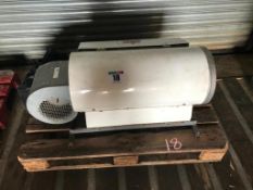 2009 Harvest Installations modulating gas burner with connectors for propane bottles. Serial No: 094