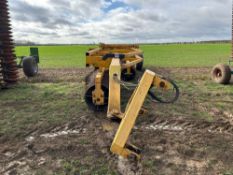 Shotbolt heavy duty 8.2m hydraulic end tow rolls with 24