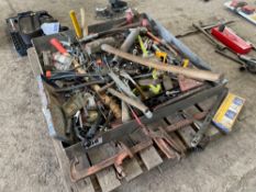 Quantity metric and imperial spanners and other tools