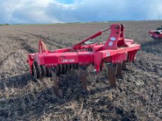 2009 HEVA 3m 5 leg subsoiler with rear packer, linkage mounted. Serial No: 26477 NB: Manual in Offic