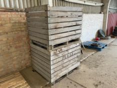 c.80No. 0.5t potato boxes