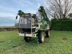1996 Househam Sprint 20m self propelled sprayer c/w 2000l tank, single nozzle line on BKT 320/85R28