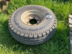 Single Stomil 12.5/80-15.3 wheel and tyre