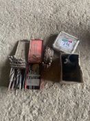 Quantity drill bits with sharpener