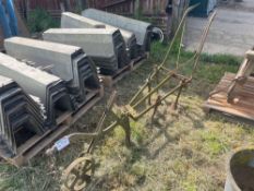 Vintage horse drawn skerry