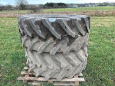 Pair of 540/65R30 tyres
