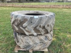 Pair of 540/65R30 tyres