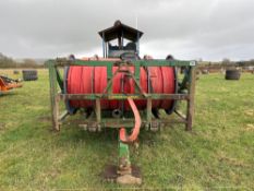 Alligator pump set c/w Cummins NT 855 engine, Criman PTD 100KK pump, Ingersol Rand compressor, hydra