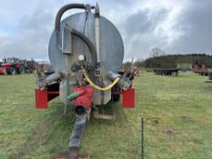 Record P33T tri axle slurry tanker, 23m3, load sensing, air brakes, air suspension, ROR commercial a