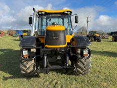 2010 JCB Fastrac 3200, 65kph, 3 rear spool valves. Datatagged. Front linkage. On Firestone  540/65R3