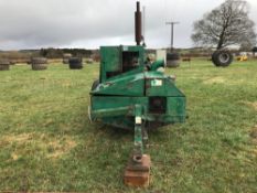 2003 Wangen slurry pump with 4 cylinder engine, hand clutch operated