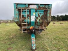 2007 Rolland Turbo Classic 22-32 16t twin axle trailer, air brakes, hydraulic rear door and manual c