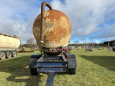 30m3 twin axle nurse tank (with front dolly) with 8” offload funnel, 6” fill at front, 4”&6” rear ha