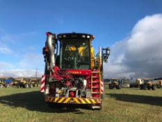 2017 Vredo VT7028-3 self-propelled slurry applicator, 50kph road speed, 0-20kph field speed, 6 wheel