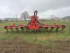 Evers 7.2m hydraulic folding tine slurry injector, umbilical or tanker mounted. C/w Vogelsang slurry