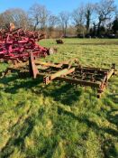 Cousins 3m Spring Tine Harrow, 3-Point Linkage Mounted