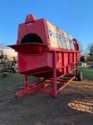 Tong Barrel Washer, Stainless Steel 4m Barrel, Internal Brush