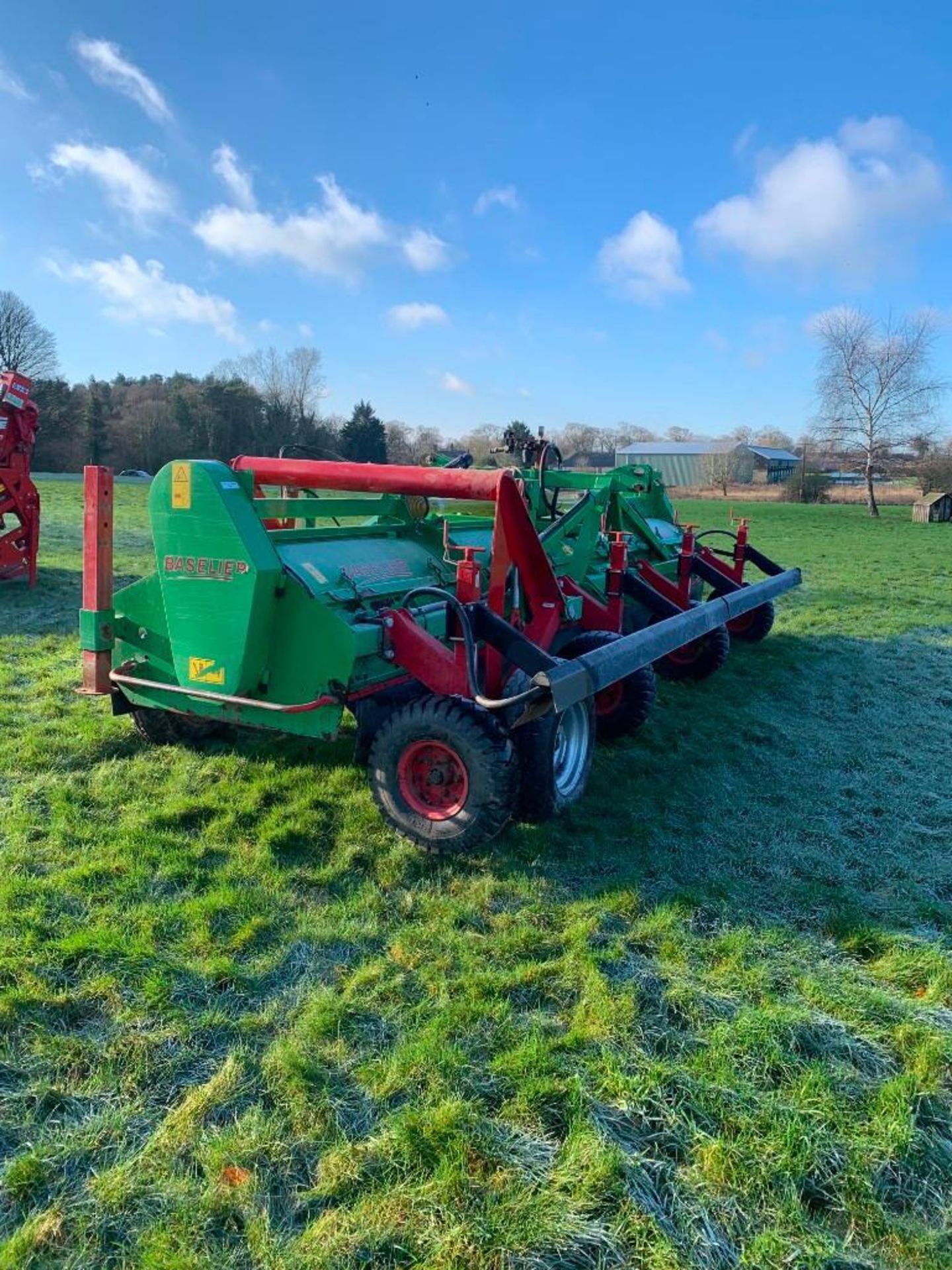 2020 Baselier 6LKB550 Topper, 6 Row / 3 Bed Topper, Fixed with End Towing Kit, c/w Farm Made Band Sp - Image 2 of 6