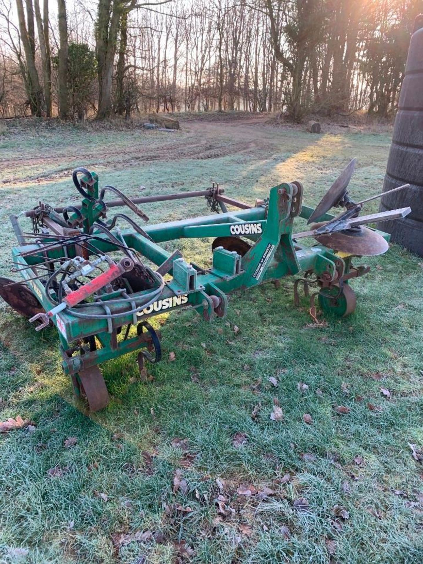 Cousins Disc Ridger, 3-Point Linkage Mounted, Model No: POR3RWT, Serial No: 99171 - Image 2 of 4